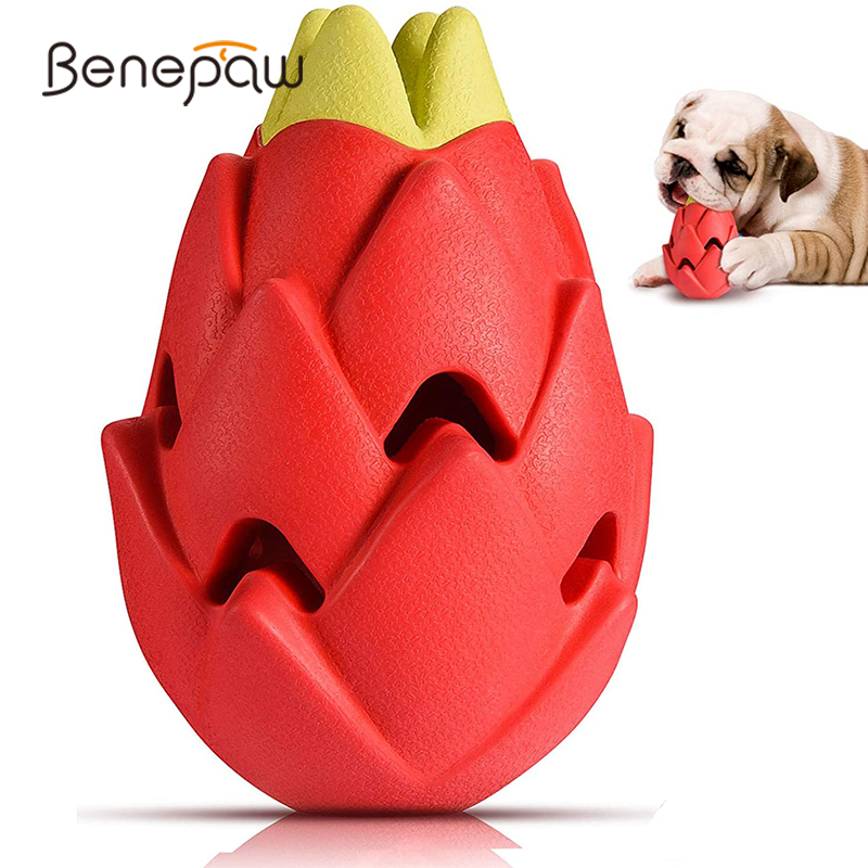 Indestructible Dog Chew Toy - Benepaw 파괴 불가능한 Pitaya 개 씹기