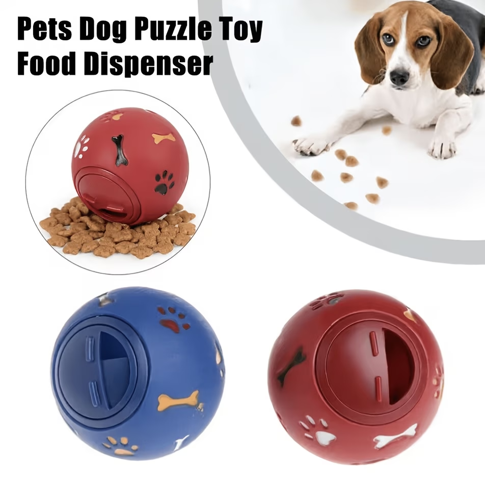 Dog Puzzle Feeder Toy - 강아지와 고양이를 위한 간식 배출 볼
