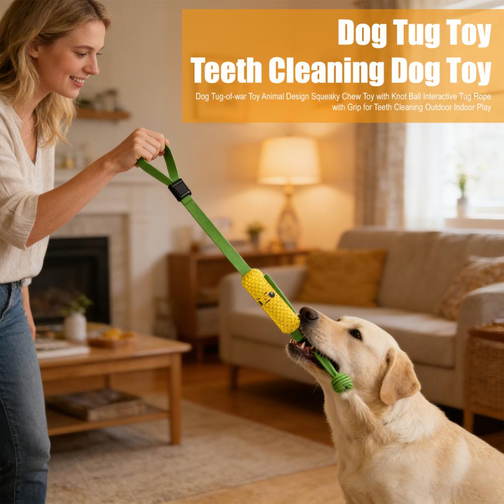 Suction Cup Dog Tug Toy - 흡착판이 있는 상어 모양 로프 터그