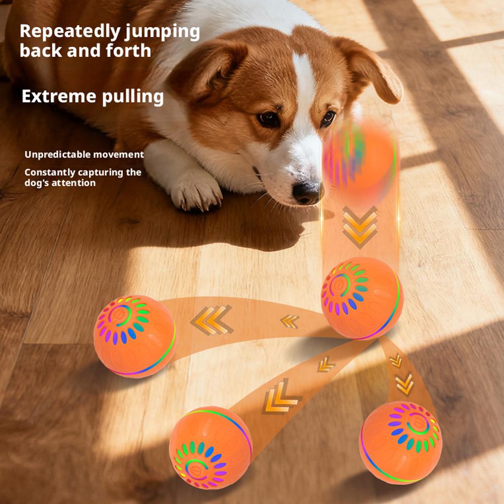Automatic Moving Dog Ball - 스마트 강아지 장난감 공 자동 인터랙티브