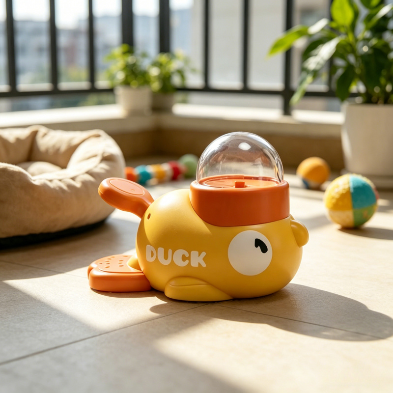Dog Puzzle Feeder Toy - 2-in-1 강아지 인터랙티브 슬로우 급식기 &