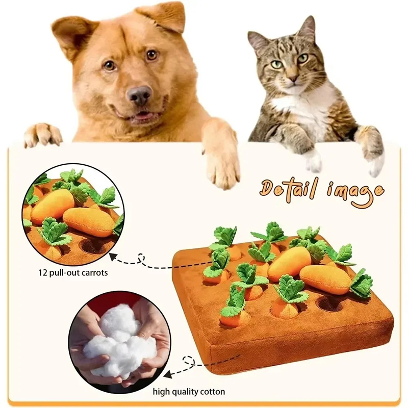 Snuffle Mat For Dogs - 강아지용 스너플 매트, 인터랙티브 활동 장난감,