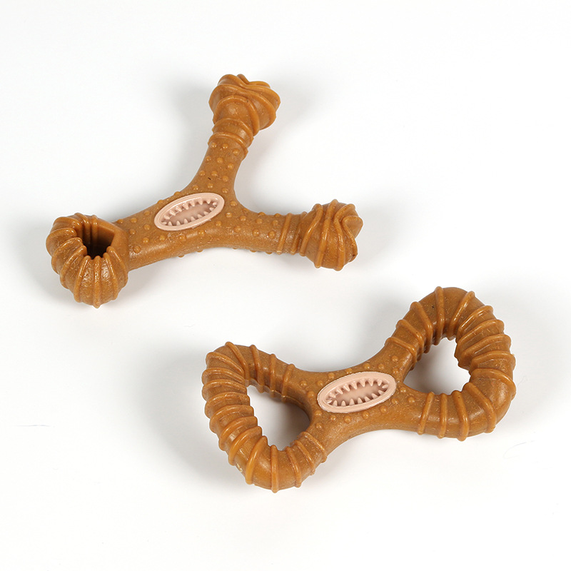 Indestructible Dog Chew Toy - 새로운 15cm 대형 품종 나무 개