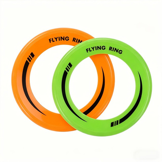 Flying Disc Dog Training Toy - 2Pcs 중공 플라잉 링 폴리프로필렌 경량