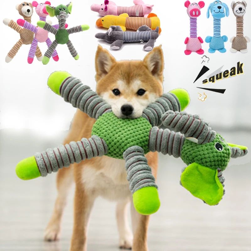 Indestructible Dog Chew Toy - 파괴 불가능한 대형견용 삑삑이 장난감 동물