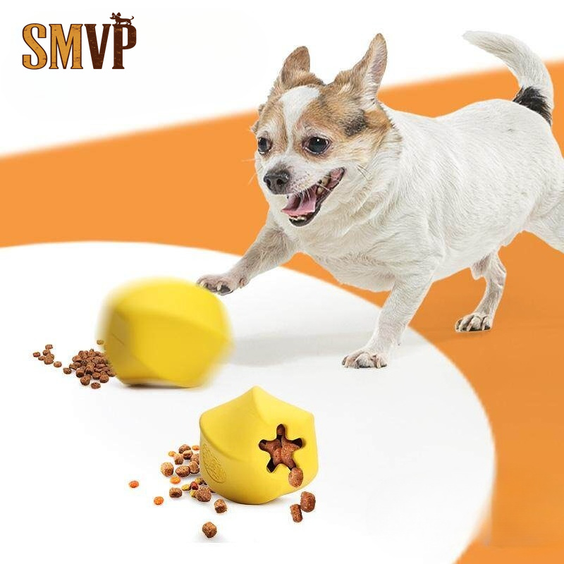 Rubber Treat Dispensing Dog Toy - 튼튼한 고무 재질의 강아지 간식 디스펜서