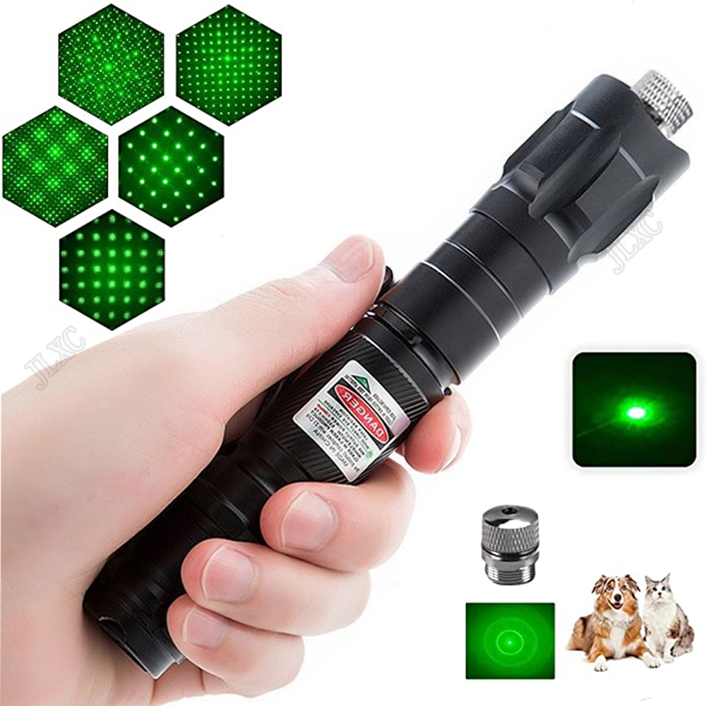 Laser Pointer Cat Toy Automatic - (배터리 미포함) 그린 레이저 포인터 5개입