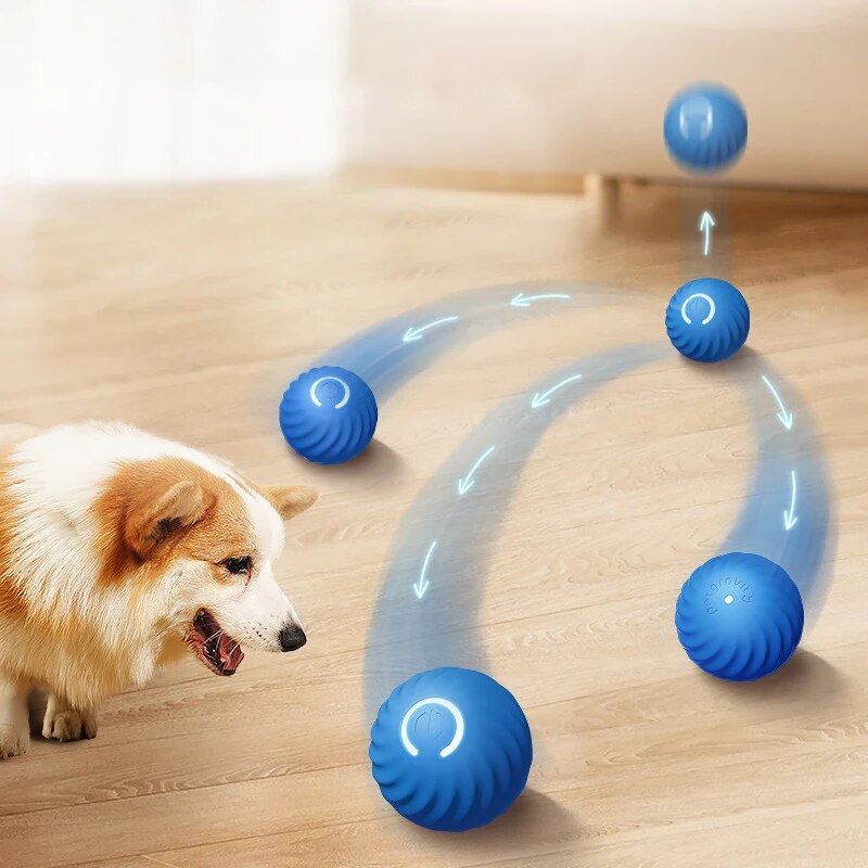 Suction Cup Dog Tug Toy - 지능형 중력 점프 볼 충전식 물기