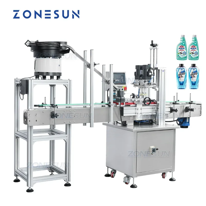 Pet Feeders - ZONESUN ZS-XG16P 자동 캡핑 기계 스크류