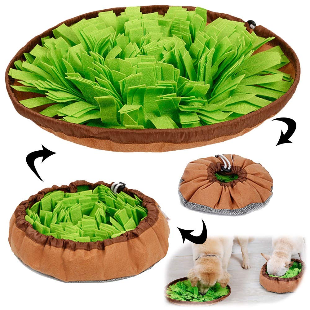 Snuffle Mat For Dogs - 애완견용 노즈워크 매트, 지루함 해소를 위한