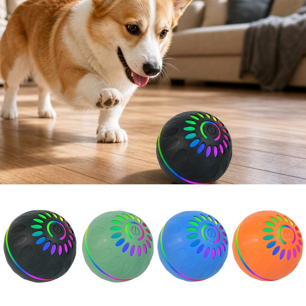 Automatic Moving Dog Ball - 스마트 자동 롤링 강아지 공 LED