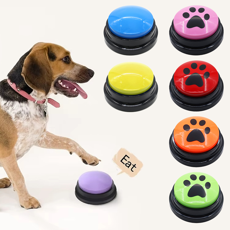 Interactive Squeaky Plush Dog Toy - 재미있는 강아지 장난감, 녹음 가능한 애완