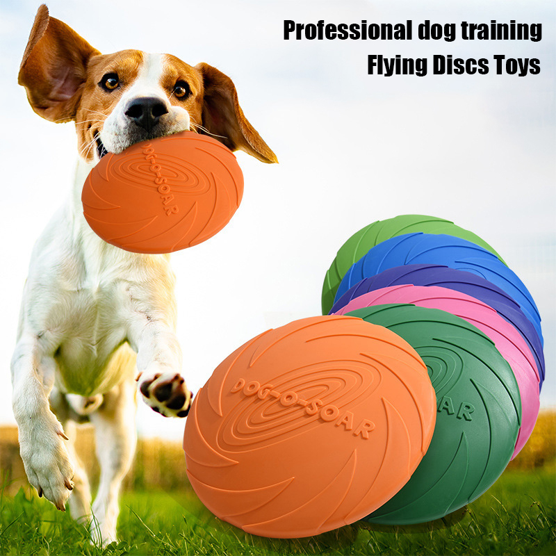 Flying Disc Dog Training Toy - 대형견 골든 퍼 애완견 플라잉 디스크