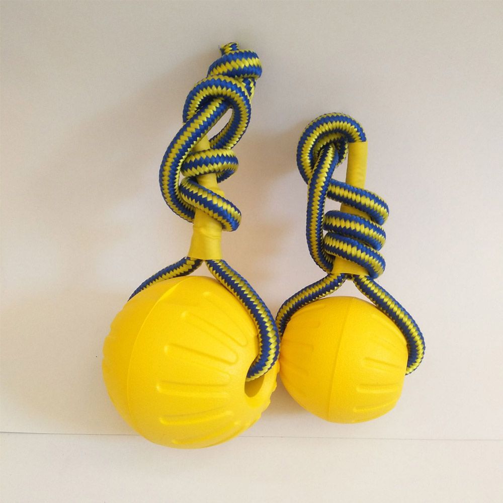 7cm/9cm 노란색 불멸의 고무 공 애완 동물 강아지 - Indestructible Dog Chew Toy 리뷰 및 가격