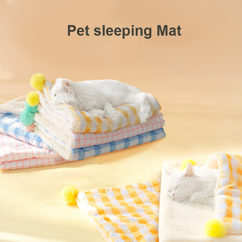 애완동물 담요 부드러운 플러시 수면 매트 고양이 개용  - Pet Beds 리뷰 및 가격