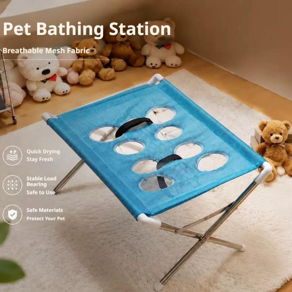 애완동물 그루밍 해먹 스탠드 접이식 고양이 강아지 목욕 - Pet Grooming 리뷰 및 가격