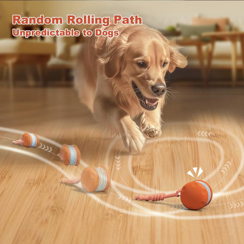 스마트 전기 인터랙티브 애완동물 장난감 공 자동 롤링  - Automatic Moving Dog Ball 리뷰 및 가격