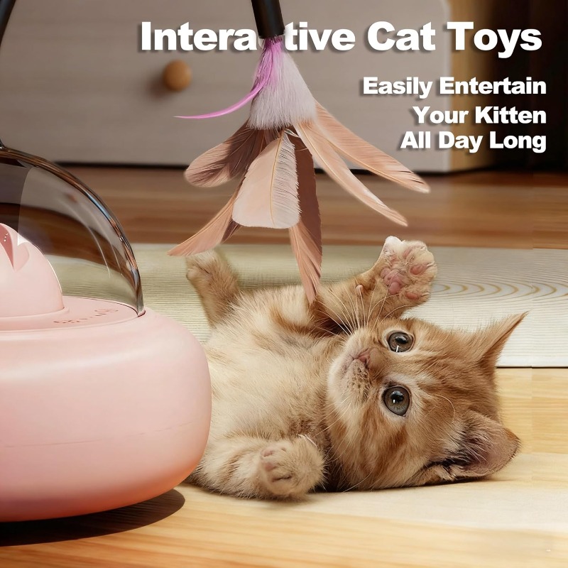저소음 2 in 1 충전식 인터랙티브 고양이 장난감 ( - Laser Pointer Cat Toy Automatic 리뷰 및 가격