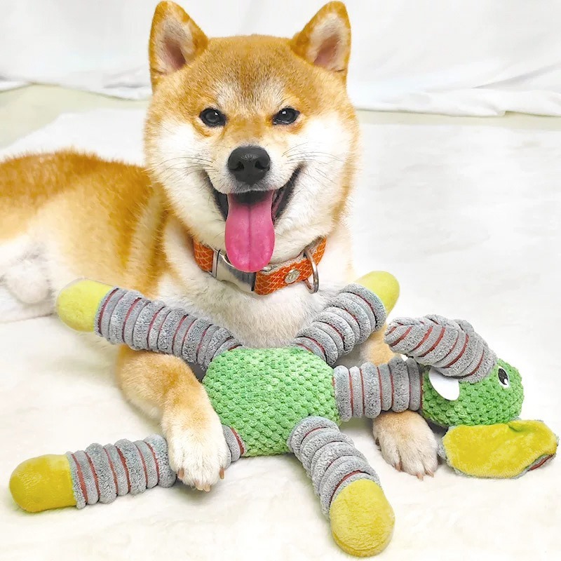 동물 모양 애완동물용 부드러운 플러시 씹는 장난감, 강 - Indestructible Dog Chew Toy 리뷰 및 가격