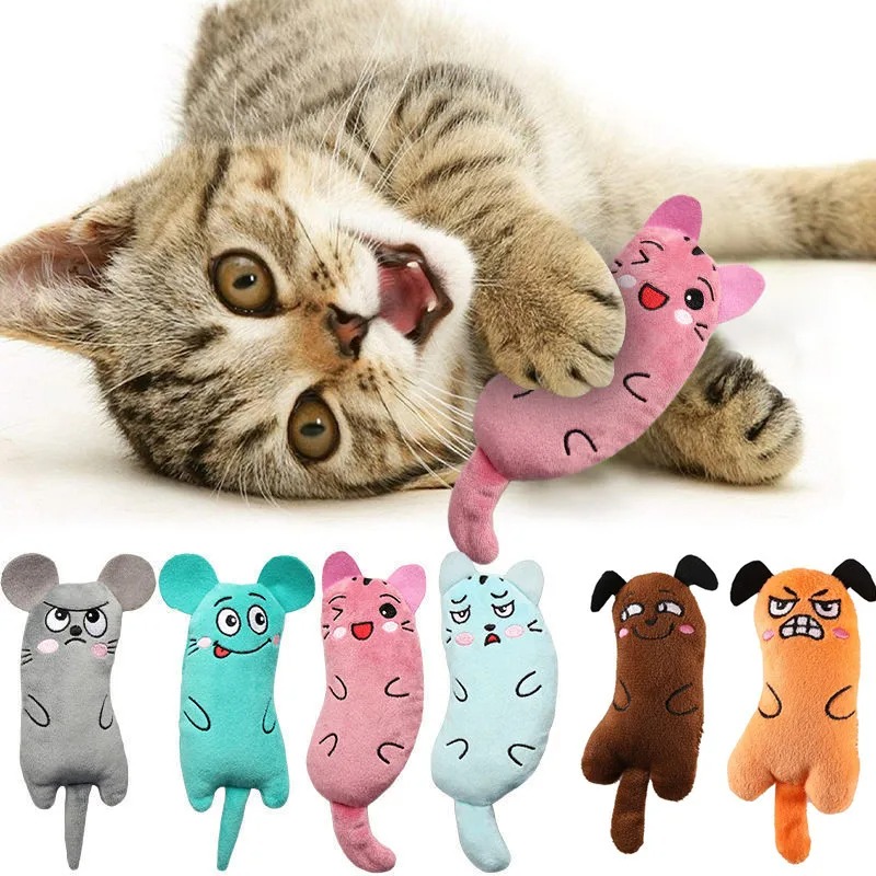 귀여운 고양이 장난감 재미있는 인터랙티브 플러시 고양이 - Catnip Interactive Plush Mouse 리뷰 및 가격