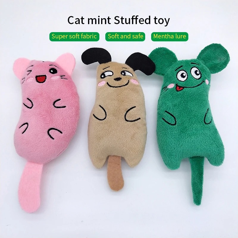 귀여운 고양이 장난감 재미있는 인터랙티브 플러시 고양이 - Catnip Interactive Plush Mouse 리뷰 및 가격