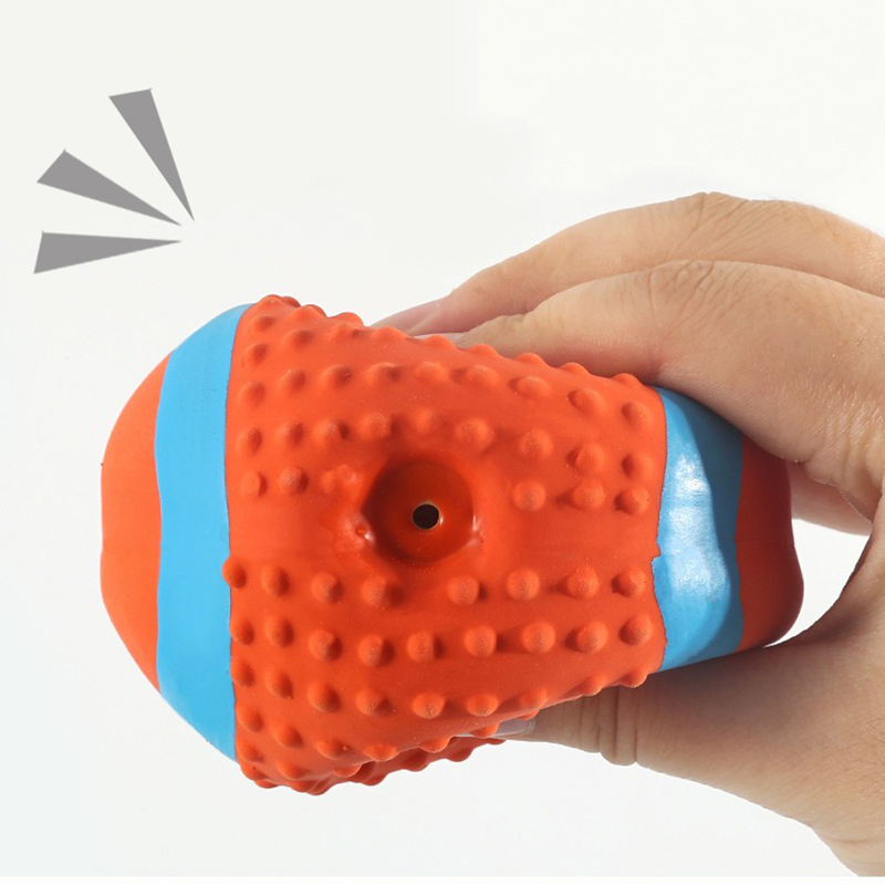 애완 동물 강아지 장난감 라텍스 사운드 트랙 럭비 축구 - Suction Cup Dog Tug Toy 리뷰 및 가격