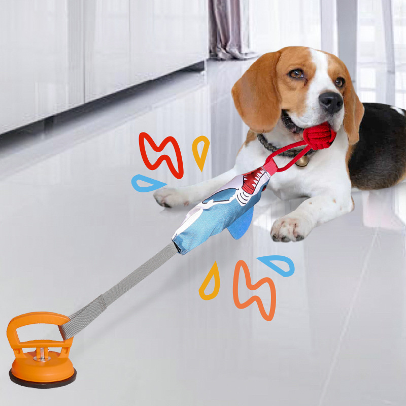 흡착식 강아지 끌어당기기 장난감, 핸즈프리 셀프 엔터테 - Suction Cup Dog Tug Toy 리뷰 및 가격