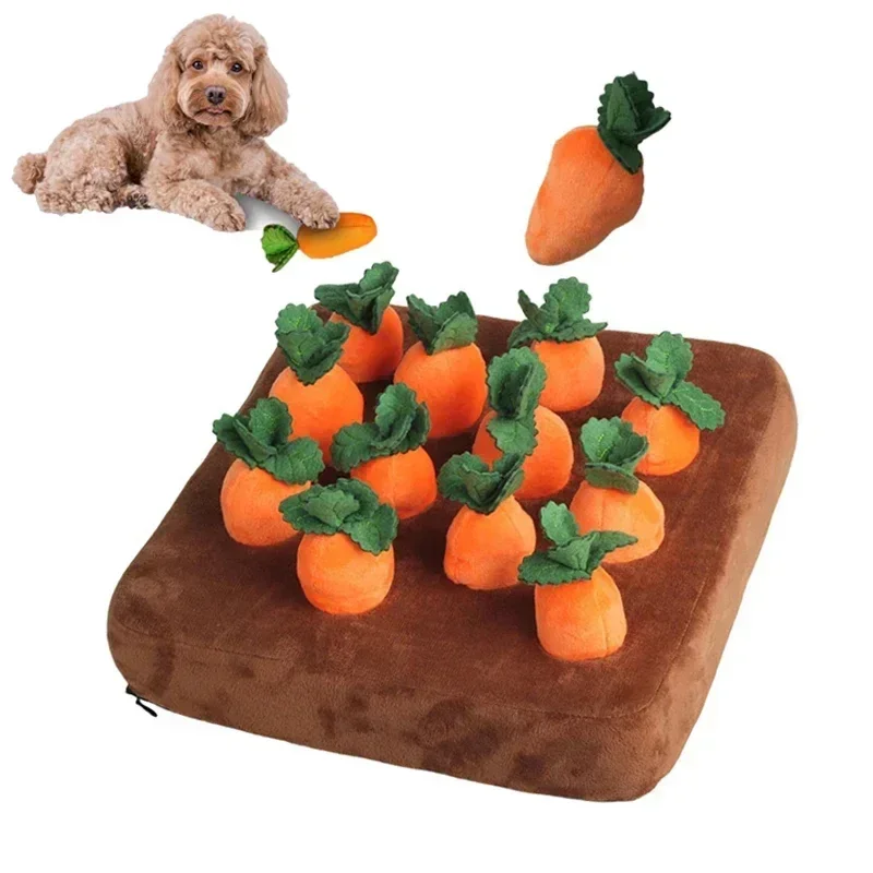 강아지 장난감 스너플 매트, 애완견 당근 플러시 장난감 - Snuffle Mat For Dogs 리뷰 및 가격
