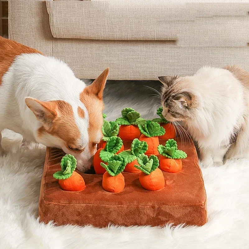 강아지 장난감 스너플 매트, 애완견 당근 플러시 장난감 - Snuffle Mat For Dogs 리뷰 및 가격