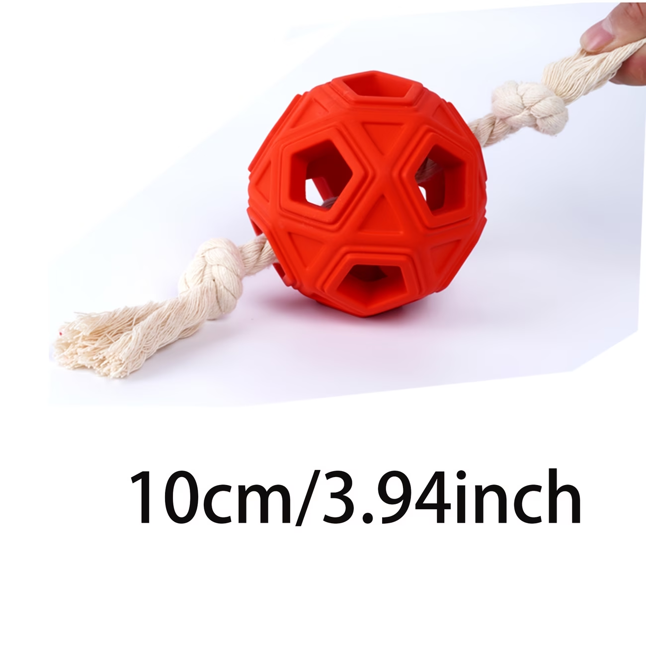 튼튼한 고무로 만든 로프 달린 강아지 씹는 공, 공격적 - Dog Rope Toy Aggressive Chewers 리뷰 및 가격