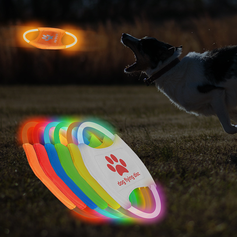 LED 강아지 플라잉 디스크, LED 라이트 강아지 플 - Flying Disc Dog Training Toy 리뷰 및 가격