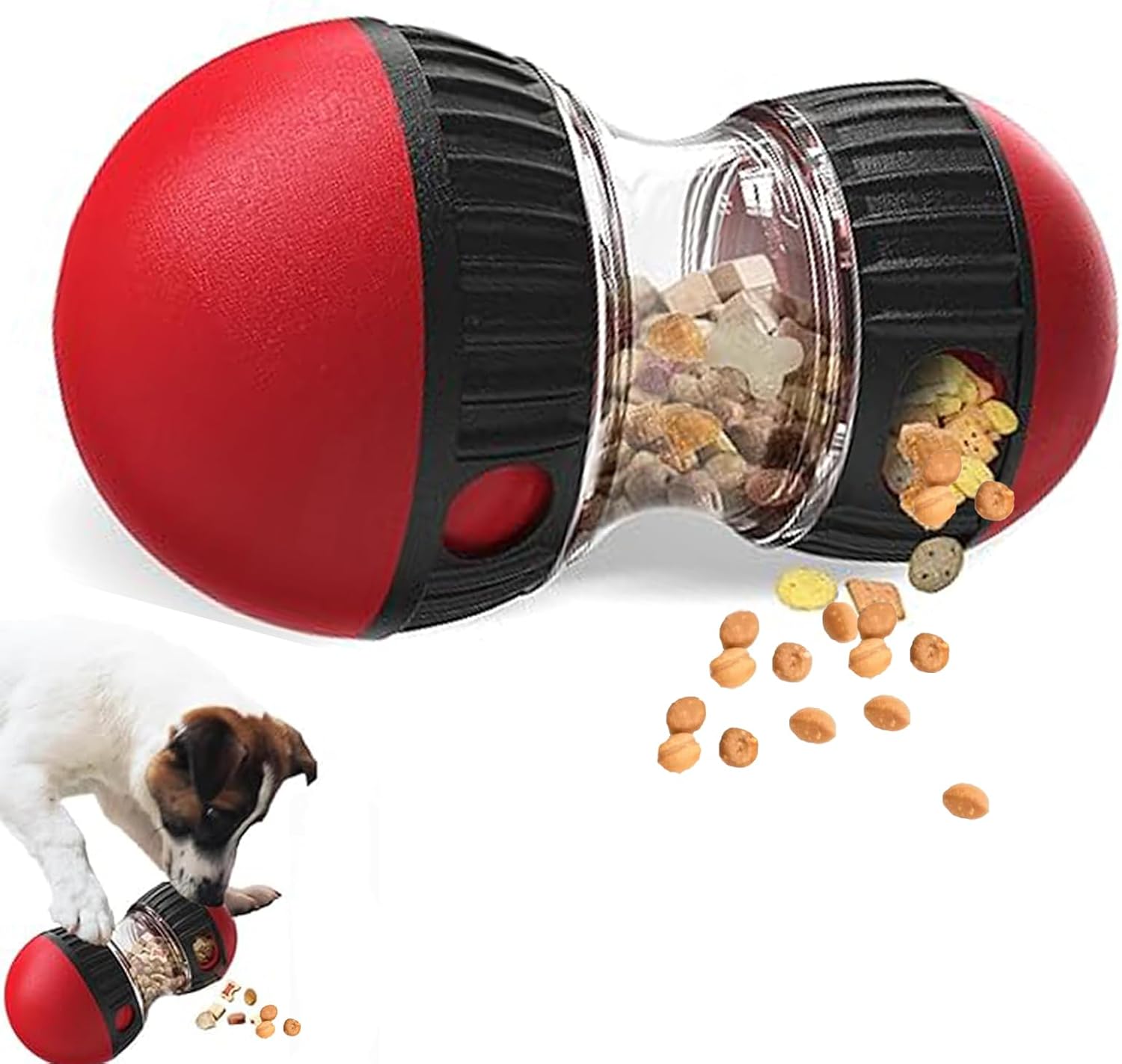 강아지 장난감 & 조절 가능한 슬로우 피더 볼 - 강아 - Dog Puzzle Feeder Toy 리뷰 및 가격