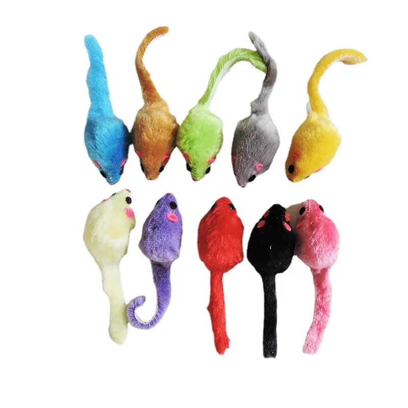 8개의 털복숭이 고양이 장난감, 부드러운 솔리드 인터랙 - Catnip Interactive Plush Mouse 리뷰 및 가격