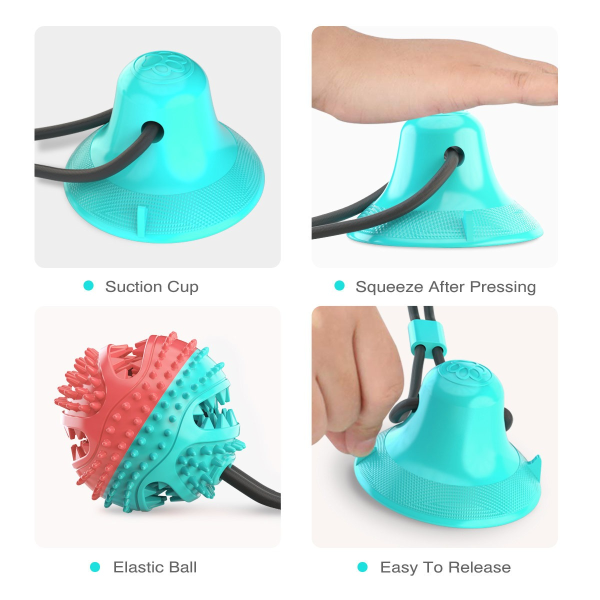 공격적인 씹는 습관을 가진 강아지를 위한 강아지 씹는  - Rubber Treat Dispensing Dog Toy 리뷰 및 가격