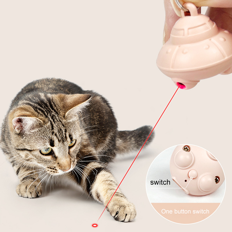 고양이 레이저 장난감 포인터 고양이 목걸이 자동 인터랙 - Laser Pointer Cat Toy Automatic 리뷰 및 가격