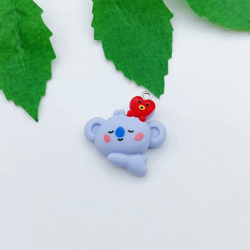 BT21 다채로운 만화 캐릭터 레진 투명 강아지와 코알 - Dog Toys 리뷰 및 가격