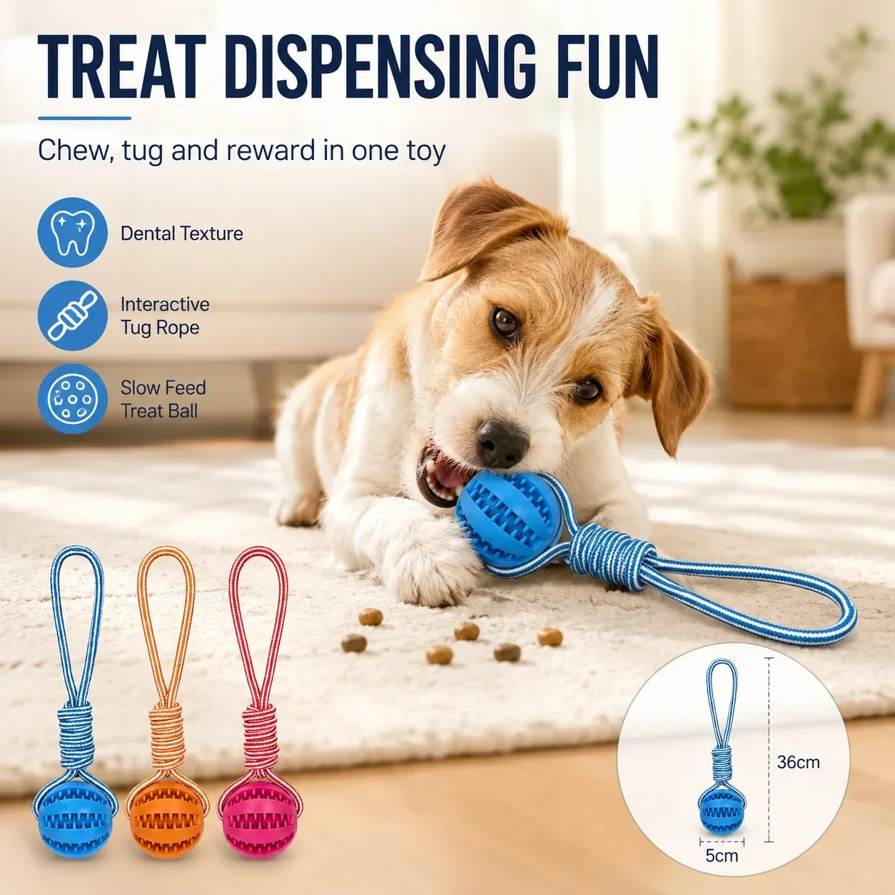 누수 방지 고무 강아지 공 장난감, 치아 청소를 위한  - Rubber Treat Dispensing Dog Toy 리뷰 및 가격