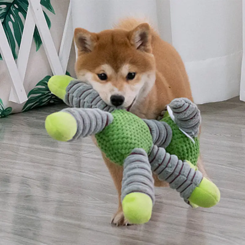 큰 강아지를 위한 튼튼한 삑삑이 장난감, 부드러운 플러 - Indestructible Dog Chew Toy 리뷰 및 가격