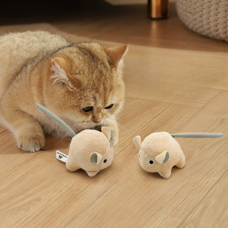 전기 플러시 마우스 캣닢 고양이 장난감 지능형 자동 놀 - Catnip Interactive Plush Mouse 리뷰 및 가격