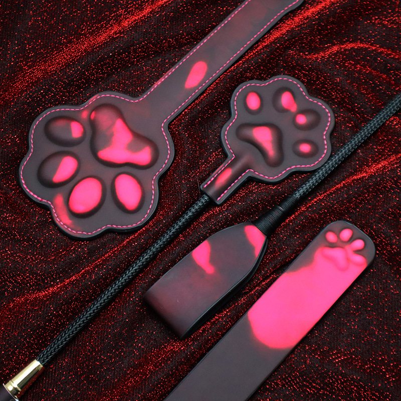 체온에 반응하는 색상 변화 가죽 스팽킹 패들 3D 귀여 - Cat Toys 리뷰 및 가격
