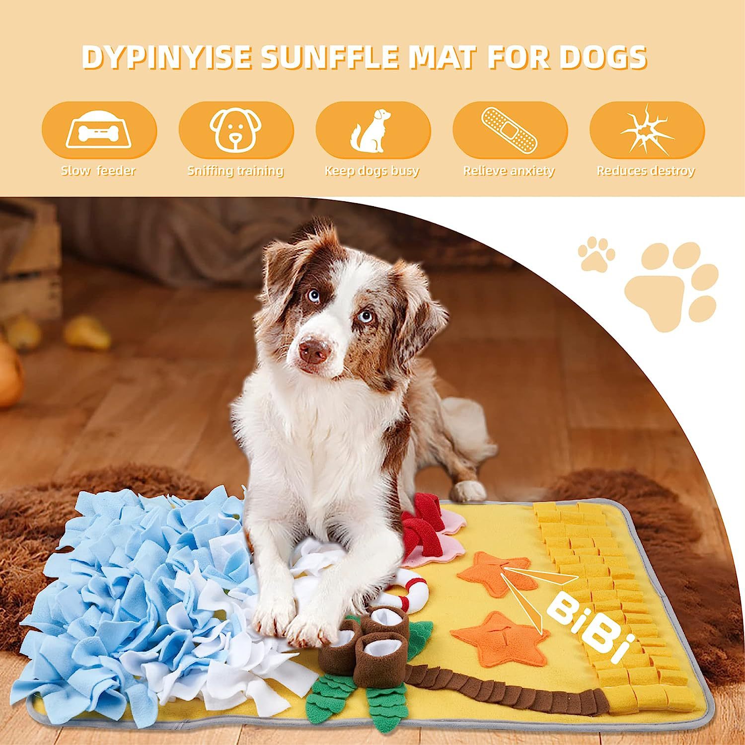 새로운 애완동물 노즈워크 매트, 강아지 훈련용 은폐 간 - Snuffle Mat For Dogs 리뷰 및 가격