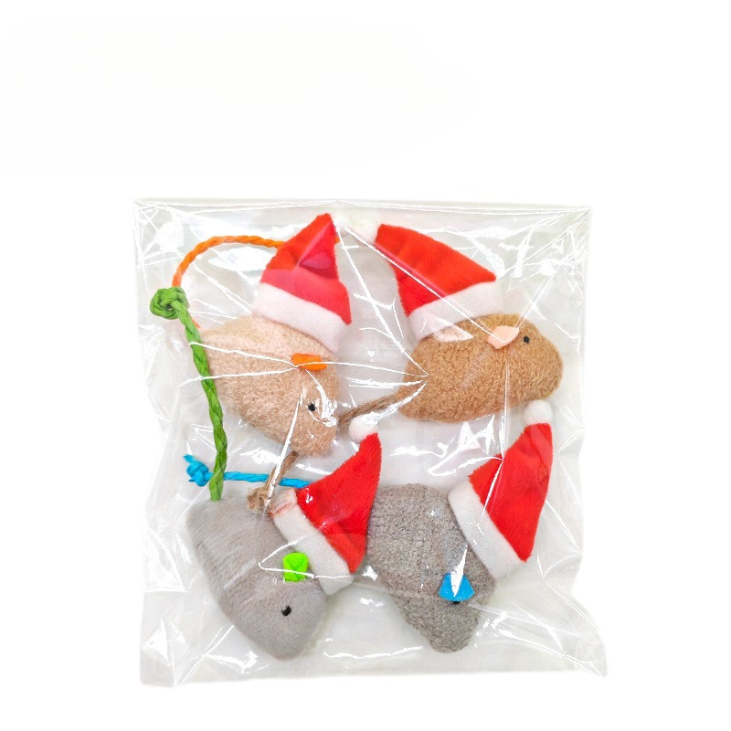 5pcs 고양이 푸시 씹는 장난감 고양이 잔디 크리스마 - Catnip Interactive Plush Mouse 리뷰 및 가격