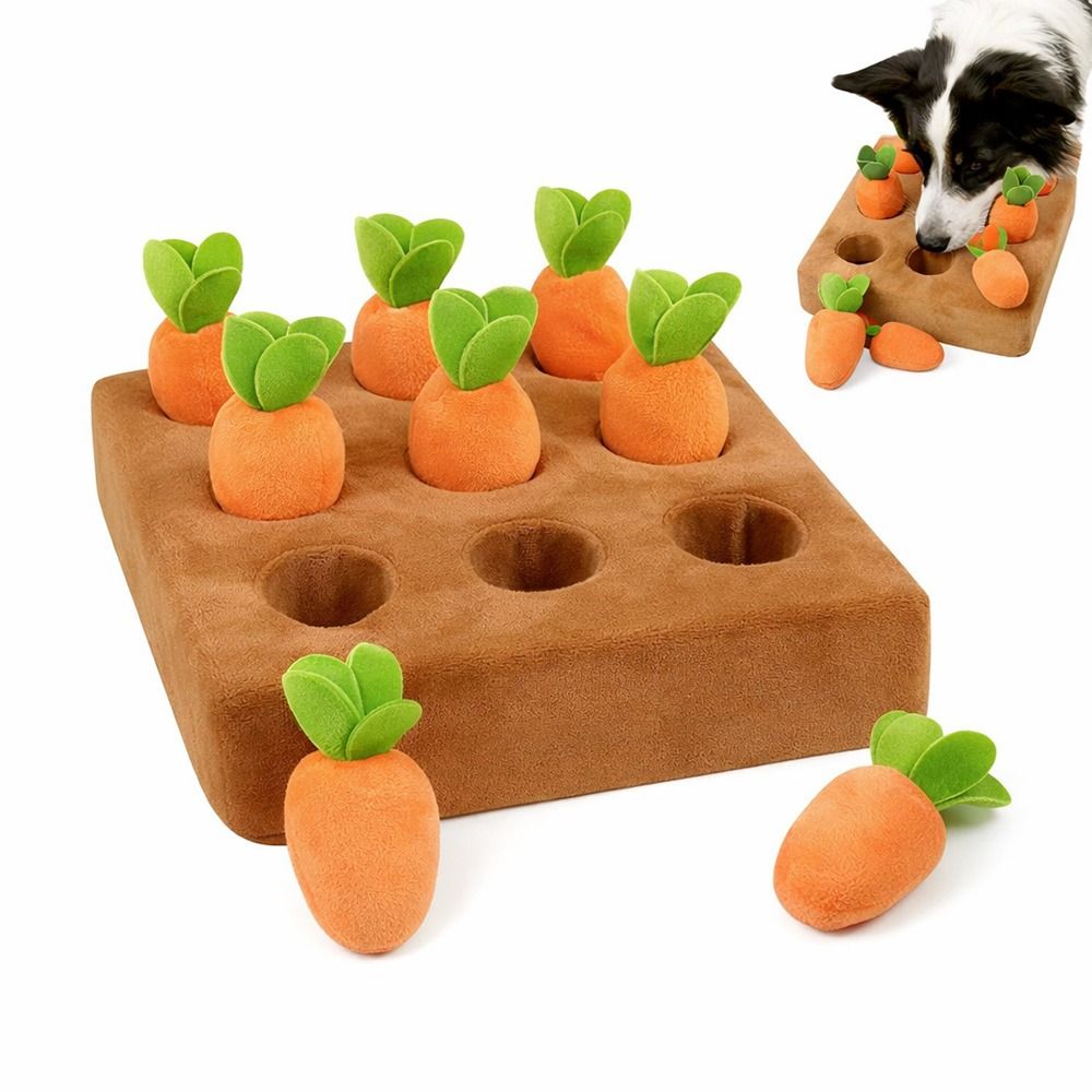 스트레스 해소용 당근 스너플 매트, 탈부착 가능한 당근 - Snuffle Mat For Dogs 리뷰 및 가격
