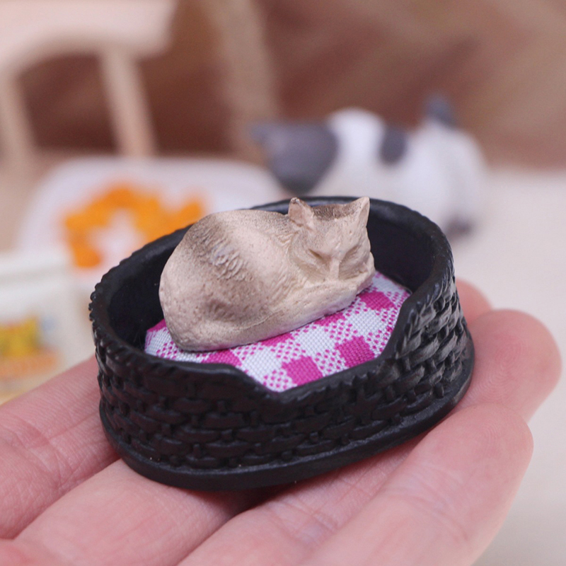 1/12 인형집 시뮬레이션 미니 고양이 침대 모델 인형 - Pet Beds 리뷰 및 가격