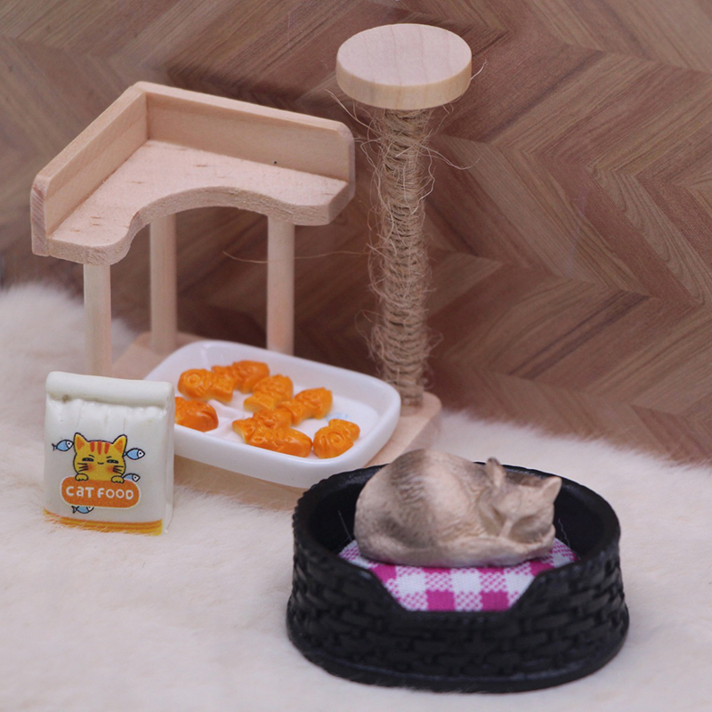 1/12 인형집 시뮬레이션 미니 고양이 침대 모델 인형 - Pet Beds 리뷰 및 가격