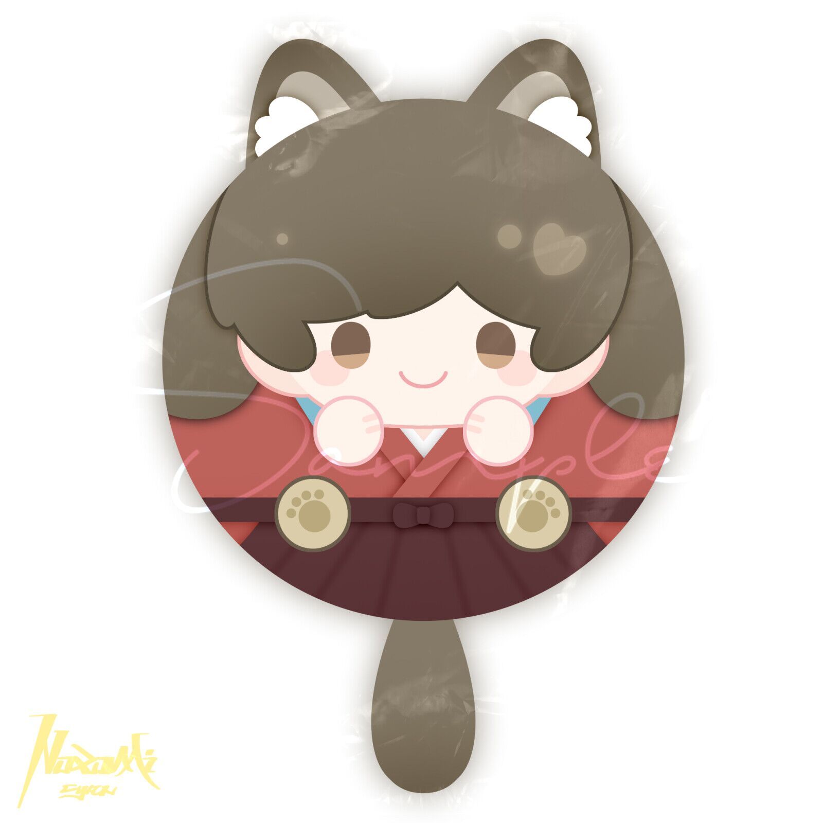 카미사마 키스 나나미 모모조노 고양이 귀 플러시 모찌  - Cat Toys 리뷰 및 가격