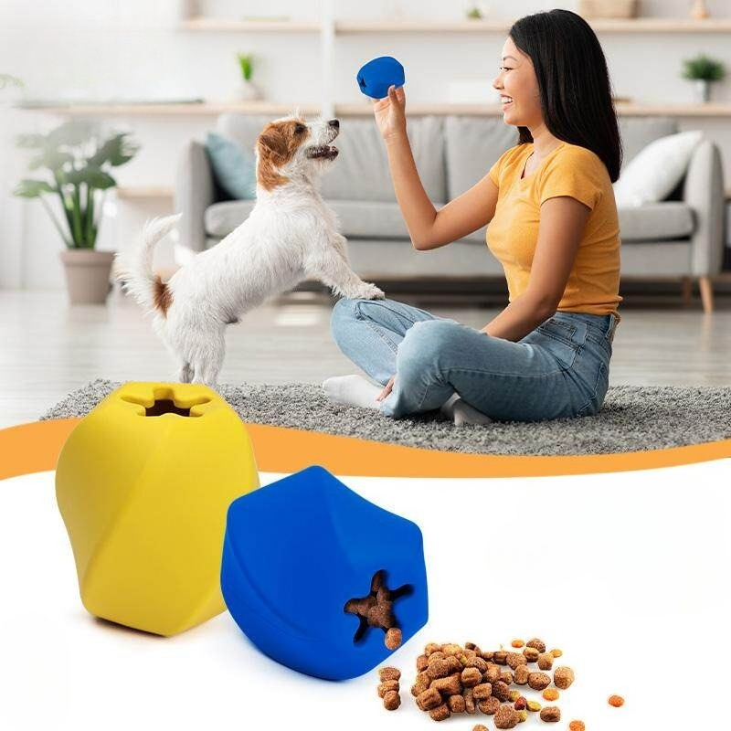 튼튼한 고무 재질의 강아지 간식 디스펜서 장난감, 지루 - Rubber Treat Dispensing Dog Toy 리뷰 및 가격