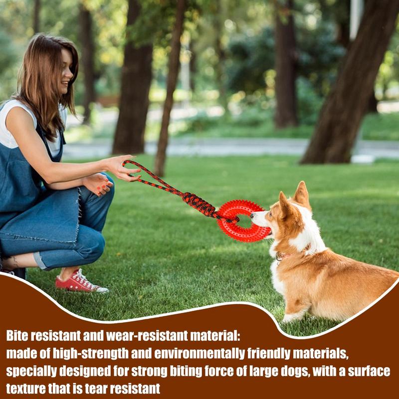 개를위한 삐걱 거리는 장난감 Chewers를위한 뾰족한 - Dog Rope Toy Aggressive Chewers 리뷰 및 가격