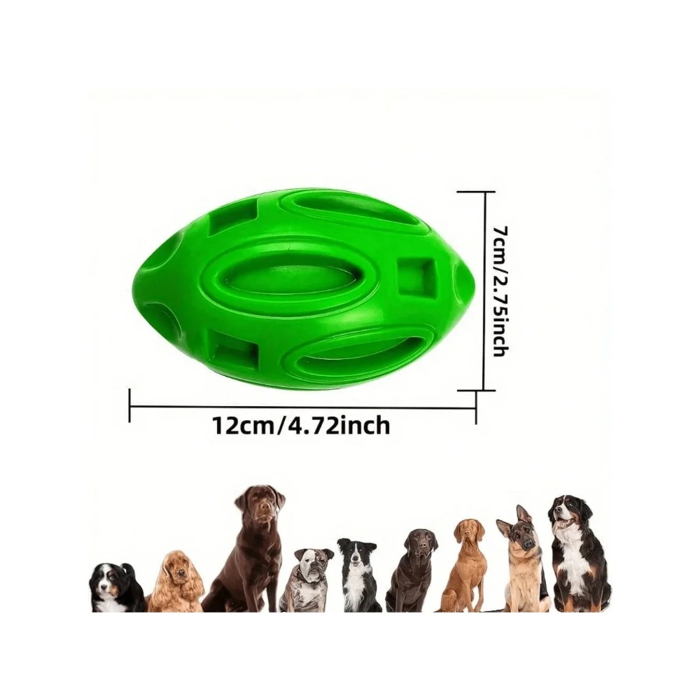 1개입 파괴 불가능한 삑삑이 럭비공 강아지 씹는 장난감 - Interactive Squeaky Plush Dog Toy 리뷰 및 가격