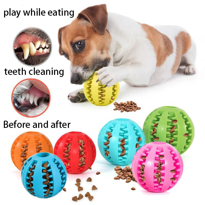 인터랙티브 강아지 장난감 공 고무 씹는 간식 디스펜서  - Rubber Treat Dispensing Dog Toy 리뷰 및 가격